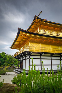 日本京都的金阁寺展馆金阁寺京都日本图片