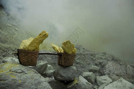 篮子硫印度的火山图片