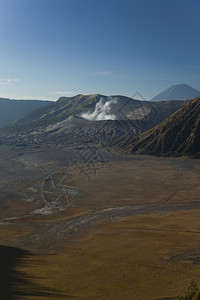 溴火山雅瓦印地安多尼西亚火山闪亮多彩的生动主题图片