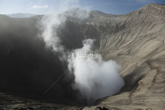 火山喷泉雅温印地安图片