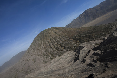 溴火山雅瓦印地安多尼西亚火山闪亮多彩的生动主题图片