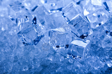 北极块冰冷的清凉背景
