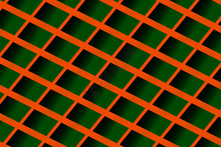 绿色和含梯度的橙绿色和对角矩形模式图片