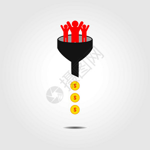 躺着转钱插画_躺着转钱卡通_躺着转钱插图_手绘_板绘_摄图网