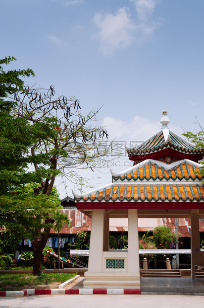 唐伯里区皇室寺庙瓦特兰恰罗撒拉姆寺庙的中华风格馆子图片