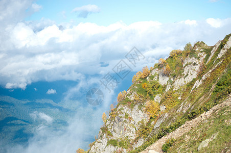 美丽的山地景观图片