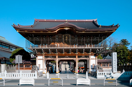 201年月日纳里塔奇巴日本纳里塔圣朝寺的门图片