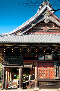 2012年12月12日成田千叶日本古老美丽的历史上成田三新寺小雄厅图片