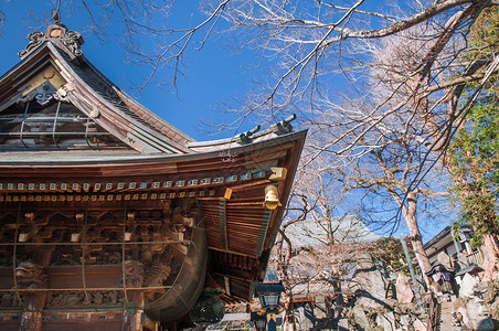 2012年12月12日成田千叶日本成田圣新寺尼蒙门图片