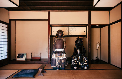 201年月日chibajpn旧武士盔甲位于toky附近的著名武士村sakur市武士之家的客厅图片