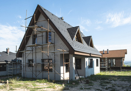 建造新住房图片