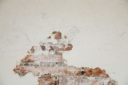 旧砖墙纹理油漆的壁表面背景图片