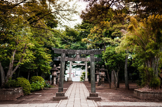 187年建为神之住所也是由皇帝美治指定toky指定的tkyjishatoky的十座神殿之一图片