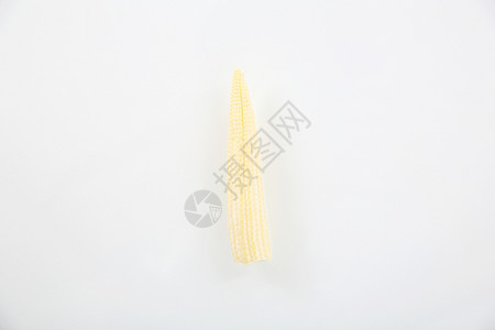 白色背景中的玉米图片