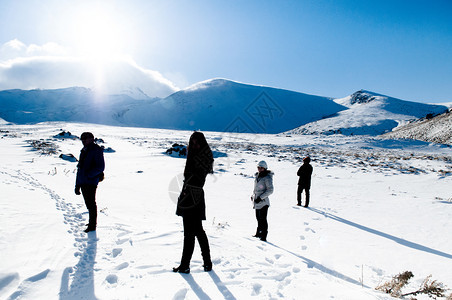 2018年3月日Kayseri火鸡在埃尔西耶火山上图片