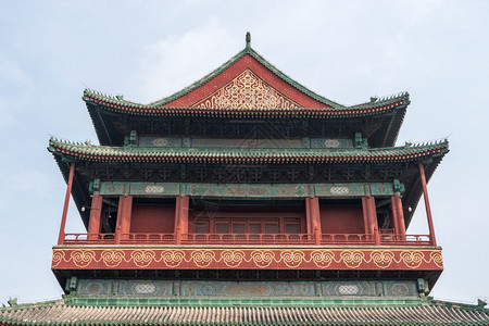 北京的鼓塔图片