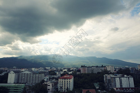 黑海城泰国地貌景观图片