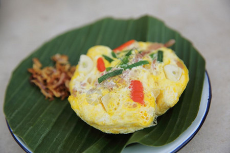 北泰式的发酵猪肉加鸡蛋图片