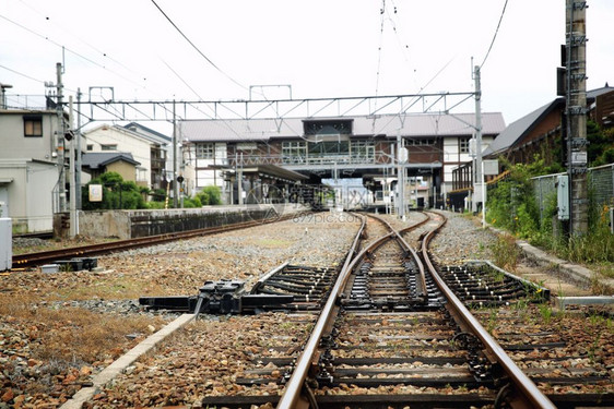 日本铁路火车京都图片
