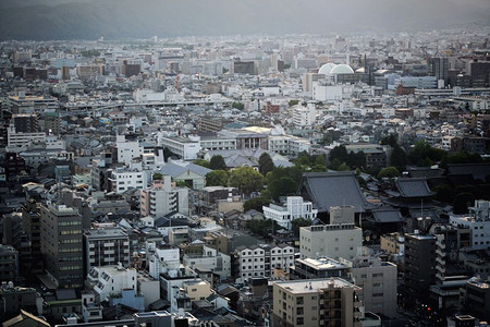 京都日出风景背景图片