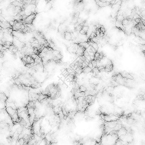 细的白色大理石纹作为抽象的无缝背景图片