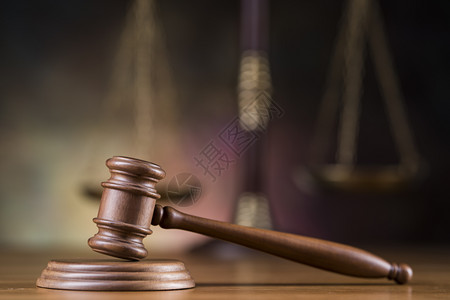 木制板律师司法概念律制度图片