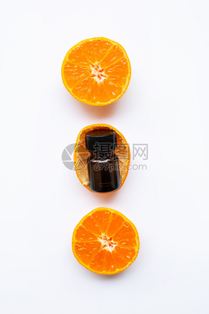白底的橙色基本油图片