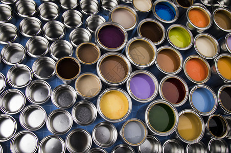 含彩漆的锡金属罐体概念组图片