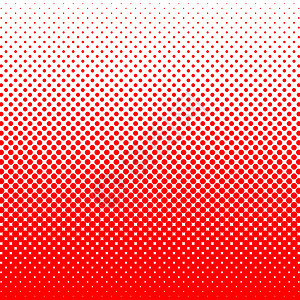 背景半调圆红色背景上的点流行艺术模板几何抽象背景图片