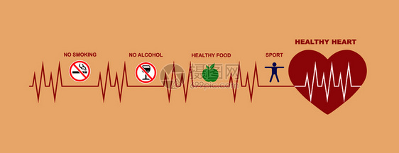 心脏和血管直线影响健康状况的因素图片