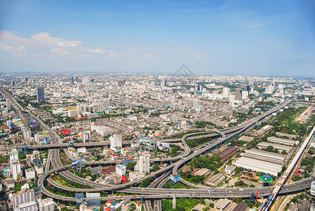 从空中看公路和城市bangko和thailnd从空中看公路和城市bangko和thailnd图片