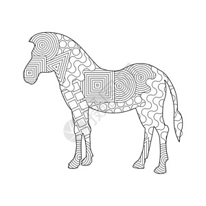 盐城大铜马插画