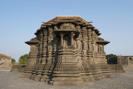 背面的一daitysudn寺庙的后一面lonarbuldhan区mhrstind背面的一dalit寺庙的后一面inda图片