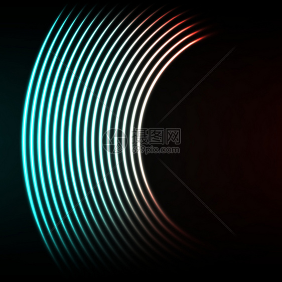 光线底的vinylgrovesdj混合封面的80s蒸气波样式图片