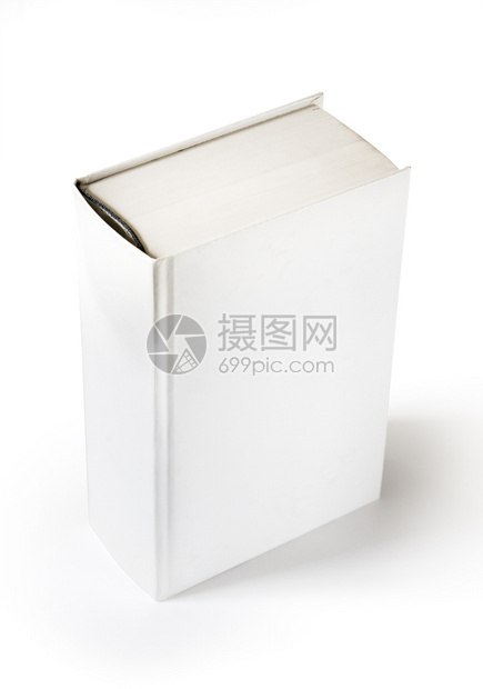 封闭空白字典书模型白上隔离关闭空白字典上隔离的书图片