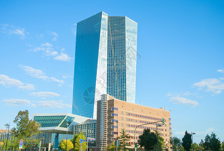 欧洲央行大楼法兰克福德国图片