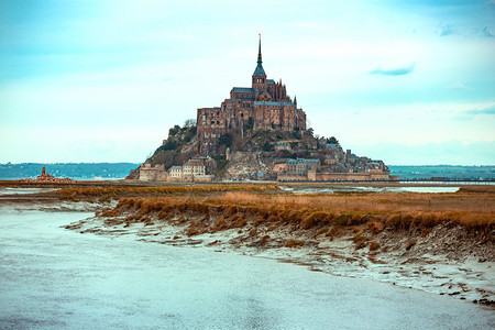 美丽的有名城堡蒙特桑密规范法兰西图片