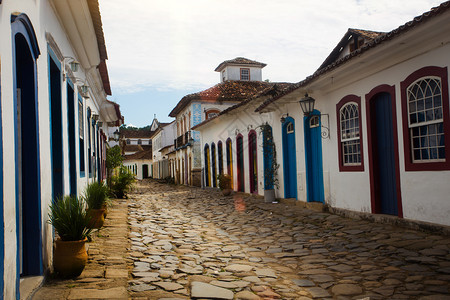 众所周知的braziln镇地段历史中心图片