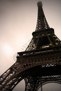 巴黎的埃菲尔塔法郎图片