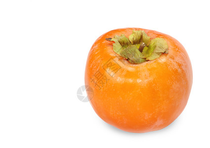 柿子叶白分离的半西门水果背景