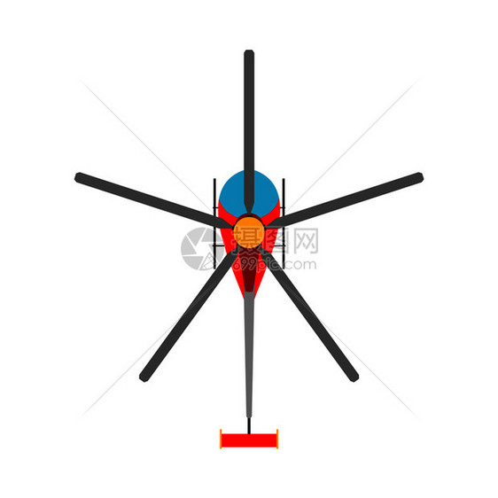 空中红色交通引擎图示航空图片