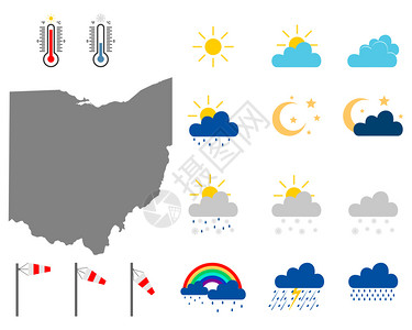 带有天气符号的ohi高清图片