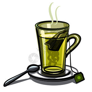 绿茶杯图片