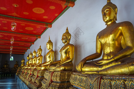 泰国曼谷瓦特佛寺的佛像泰国曼谷华府的佛像图片