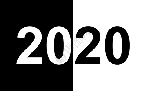 80年是等待黑白背景的数字20年新设计图片
