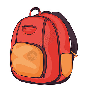 背包设计漫画手绘书包插画