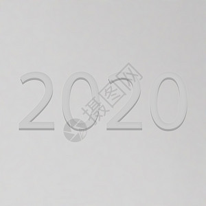 白色背景上的文字幸福的新年20白文字图片