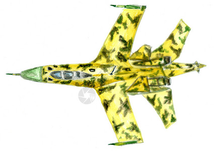军事夏令营海报军用飞机绘画设计图背景