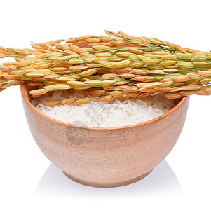 白米稻和独的稻图片