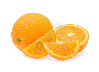 新鲜的黄色橙子图片
